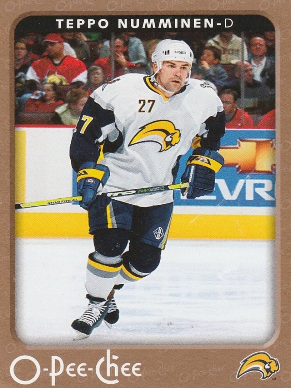 Teppo Numminen - 2006/2007 O Pee Chee Hockey Card
